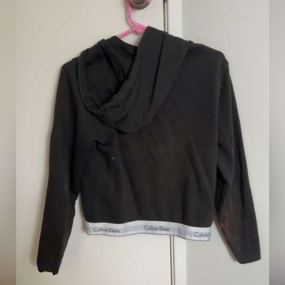 Calvin Klein Black half Sweatshirt full zip
